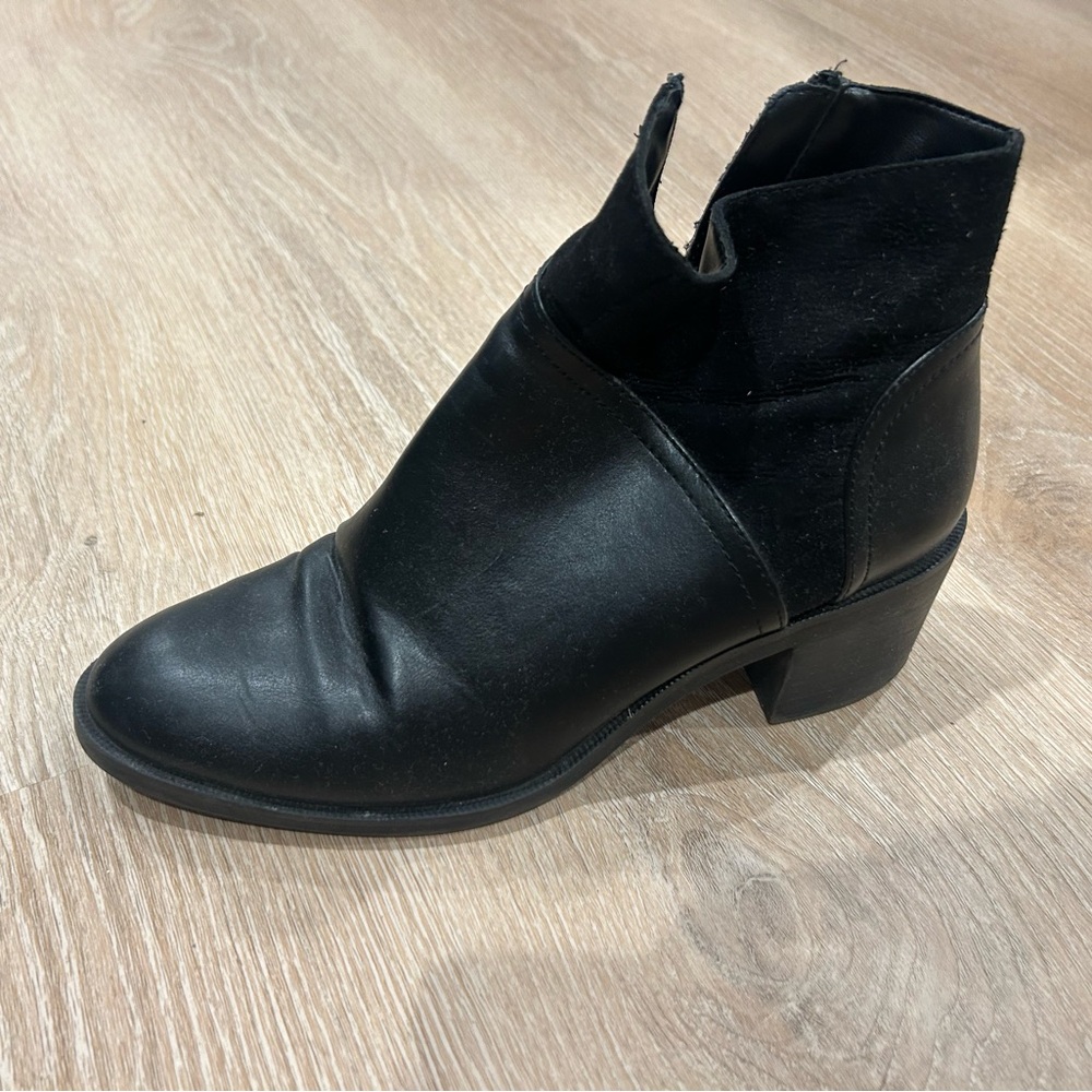 Zara Black Ankle Boots size 38